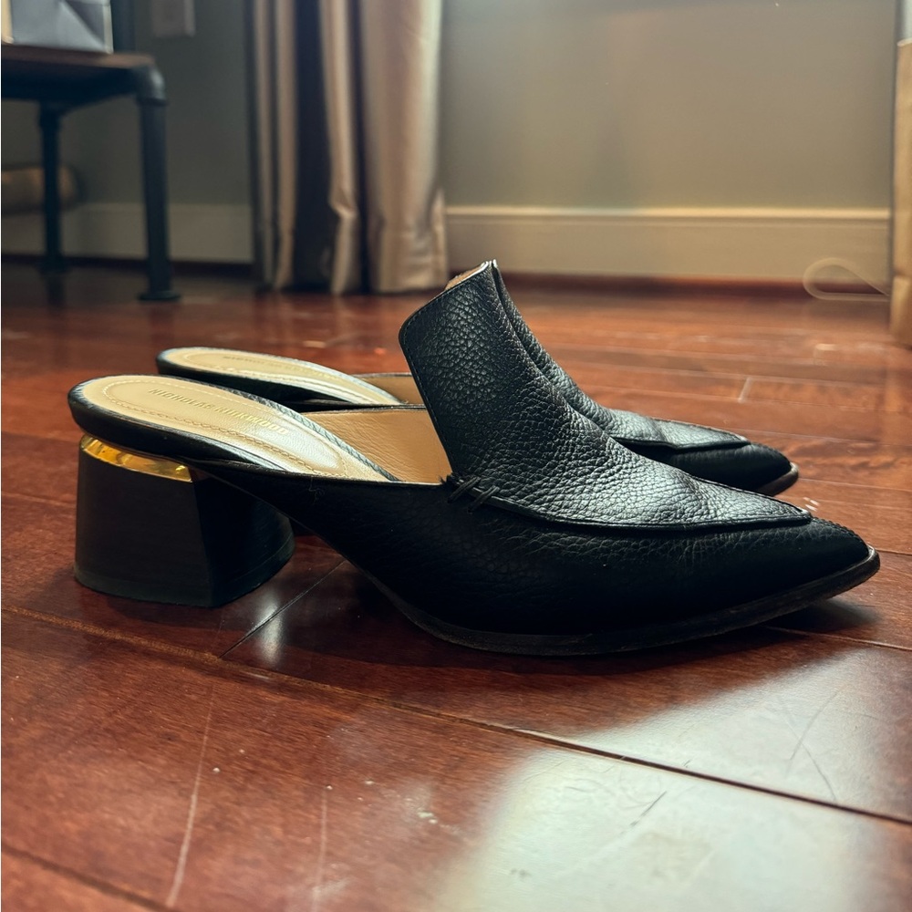 ❤️Nicholas Kirkwood Mules Black Size 38 1/2